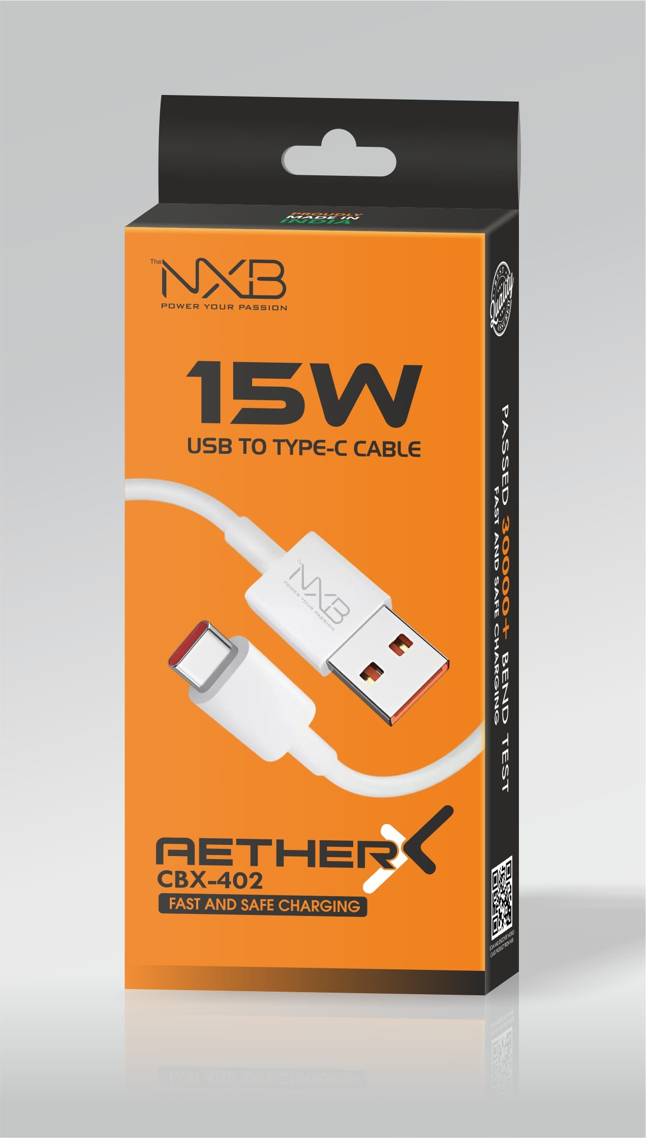 Aether-X 15W Data Cable Type-C image 1