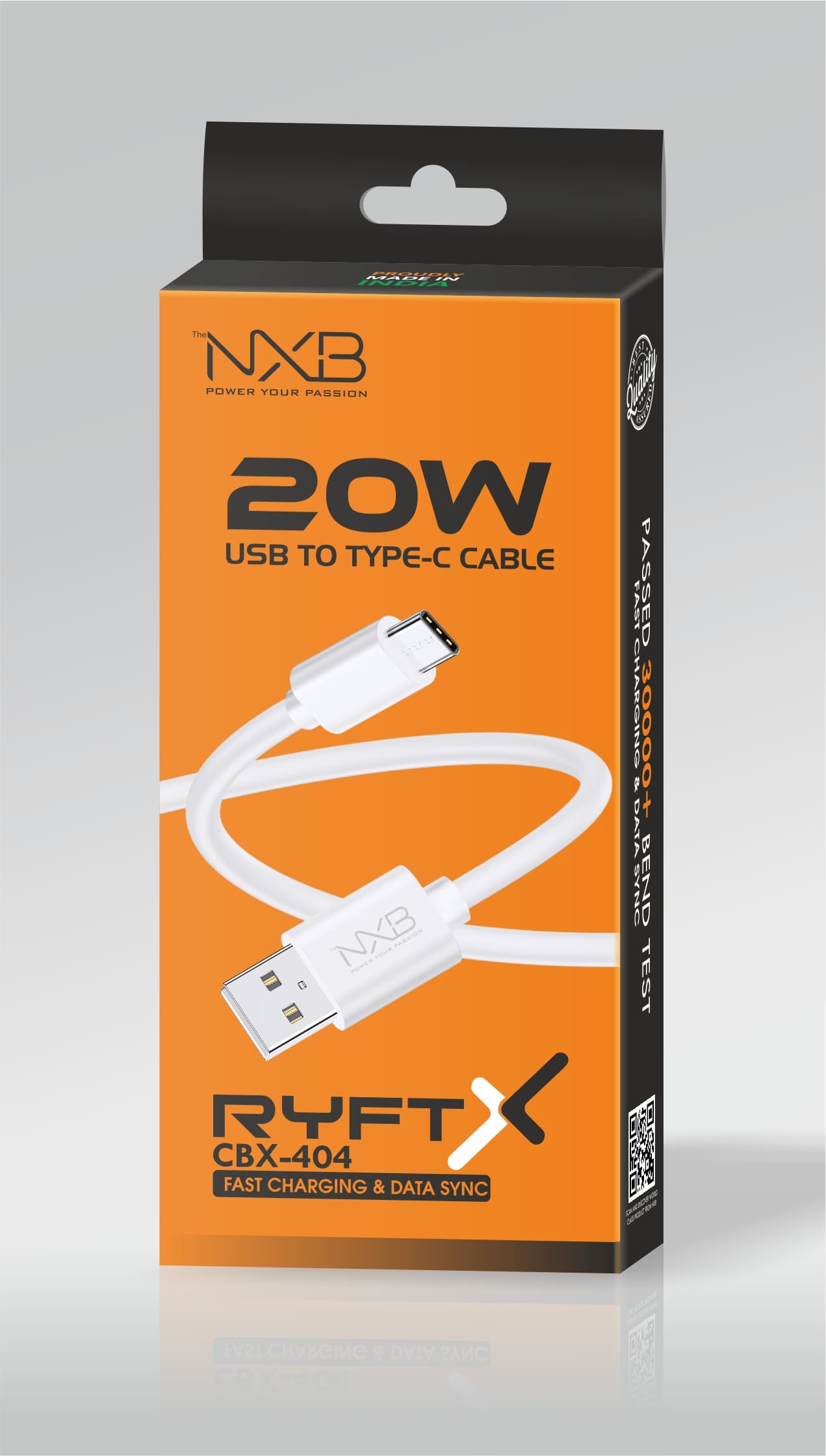 Ryft-X 20W Data Cable USB to Type-C image 1